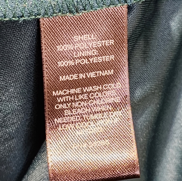 Express Chiffon emeral green romper size XS - Picture 9 of 11